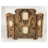 Small Carved Wood Screen