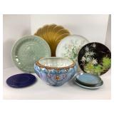 Decorative Plates and Bowl