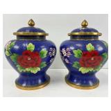 Pair of Chinese Ginger Jars