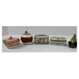 Five Trinket Boxes