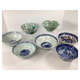 Assorted Decorative Bowls