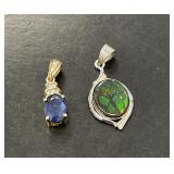 Two 14 KT Pendants