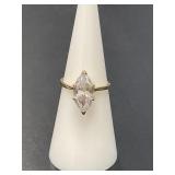 14 KT CZ Ring