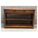 Bookcase Console Table