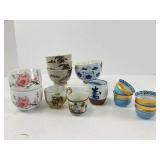 Lot of Teacups and Bowls