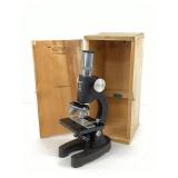 1950s Student Microscope
