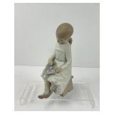 NAO By Lladro School Girl with Slate