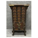 Wood Korean Style Apothecary Chest