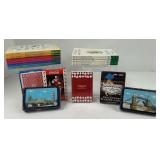 Assorted Books and Playing Cards