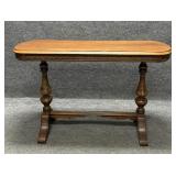 Vintage Wood Console Table