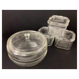 Clear Refrigerator Dishes