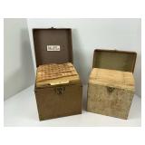 Two Containers of Vintage Records