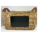 Woven Water Hyacinth Pantry Basket