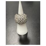 Bold Designer Sterling Fashion Ring