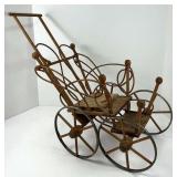 Antique Victorian Doll Stroller