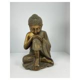 Gold Finished Resting Buddha Statue