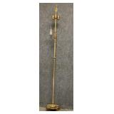 Iron and Brass Floor Lamp