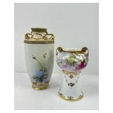 Two Nippon Vases