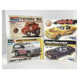 1:32 Scale Revell and MPC Snap Model Cars