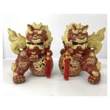 Vintage Chinese Imperial Foo Dogs