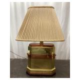 Vintage Hexagon Table Lamp