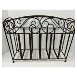 Metal Magazine Rack