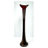Jack in The Pulpit Art Glass Vase
