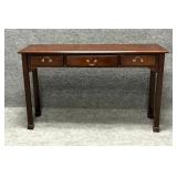Bombay Co Traditional Mahogany Console Table