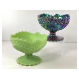 Fenton Pinwheel Compotes