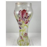 Art Nouveau Frosted Glass Vase