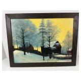 R Falk Original Landscape on Canvas