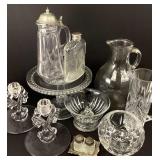 Clear Glass Serving Pieces