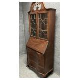 Chippendale Mahogany Secretary Desk