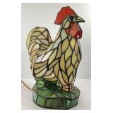 Tiffany Style Stained Resin Rooster