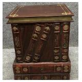Resin Made Book Stack Storage Cabinet