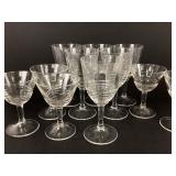 Late 1930s Federal Glass Company Stemware