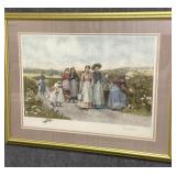 The Berry Pickers Print by Jennie Brownscombe