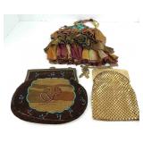 Petit Point Purse, Mesh Bag, Mary Frances Bag