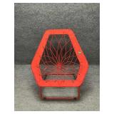 Red Bunjo Folding Bungee Chair