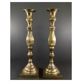 Tall Brass Candlesticks