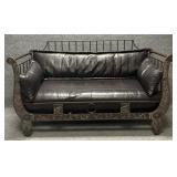 Unusual Thomasville Leather Daybed