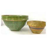Vintage McCoy Pottery Mixing Bowls