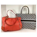 Christian Dior and Coach Bags