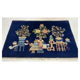 Chinese Baotou Pictorial Rug