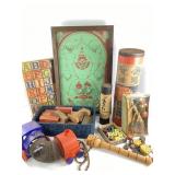 Collection of Vintage Games and Toys