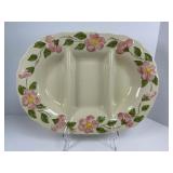 Franciscan Dessert Rose Divided Platter