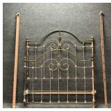 Full Size Victorian and Art Nouveau Transition Bed