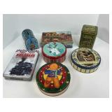 Six Tins and Piggy Bank