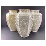 Three Fitz and Floyd Vases
