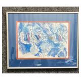 Blues Jazz Musicians Watercolor Print